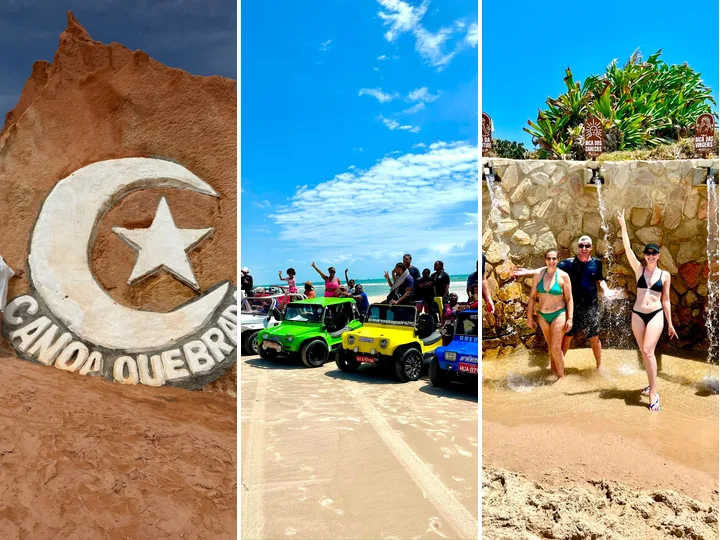 Canoa Quebrada, Morro Branco e Praia das Fontes